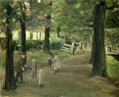 The Avenue by Max Liebermann